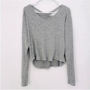 Gray Lounge Sweater Tee